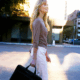 woman with briefcase going to an interview, Heartland Resumes, Omaha, NE